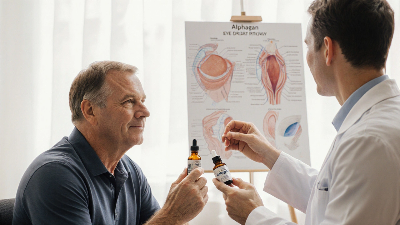 Alphagan (Brimonidine Ophthalmic) vs Common Glaucoma Eye Drop Alternatives