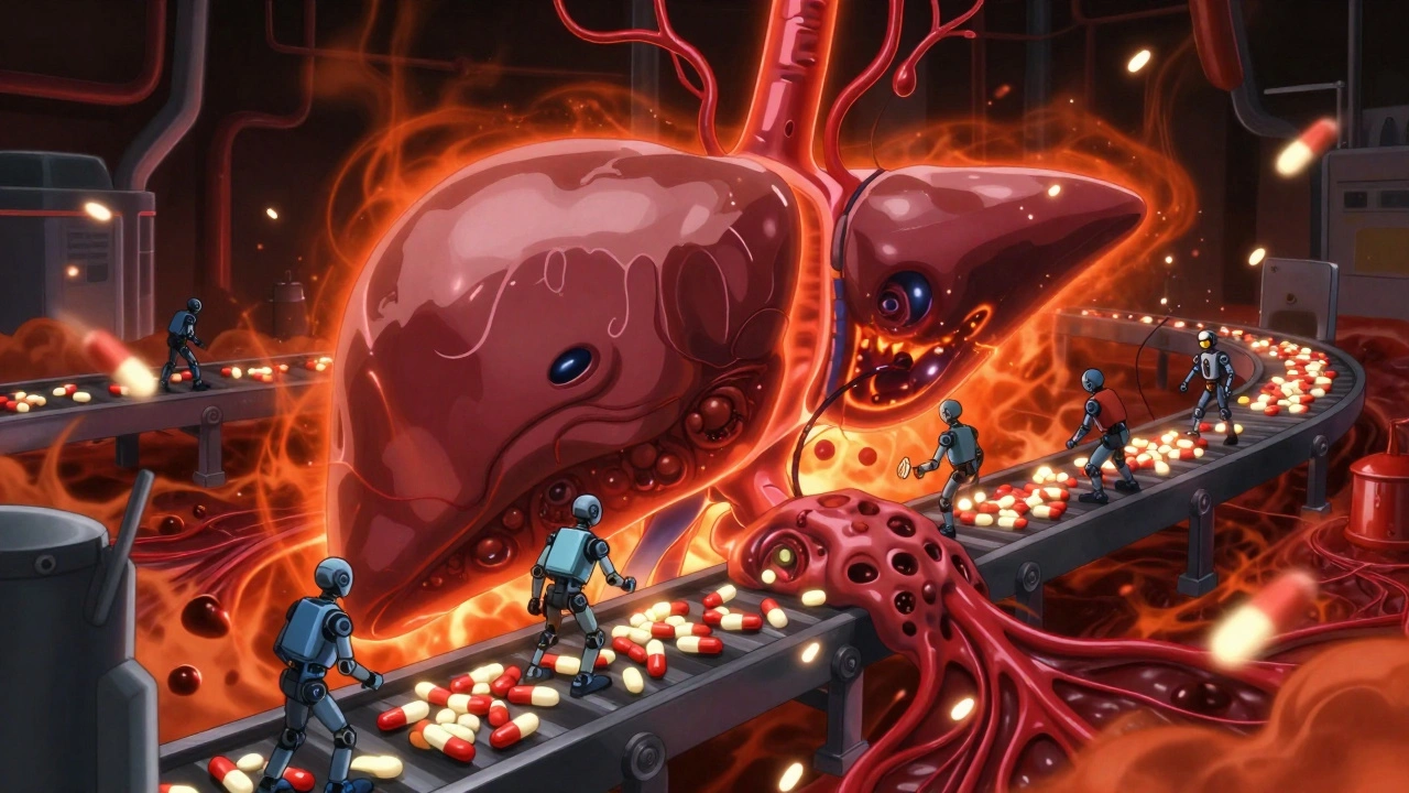 Liver Disease and Drug Metabolism: How Reduced Clearance Affects Medication Safety