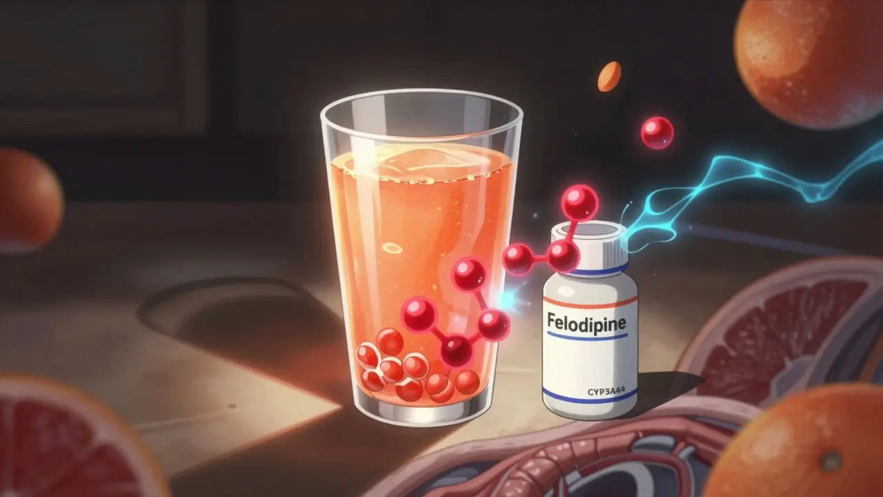 Citrus Fruits and Calcium Channel Blockers: What You Need to Know About the Dangerous Interaction